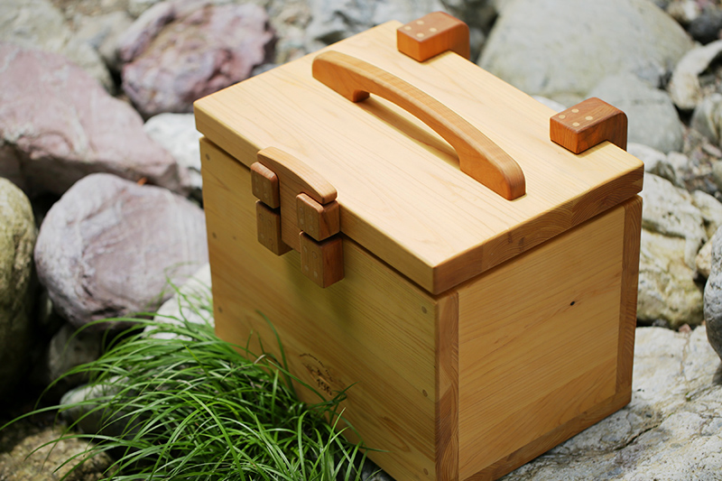 木製クーラーボックス