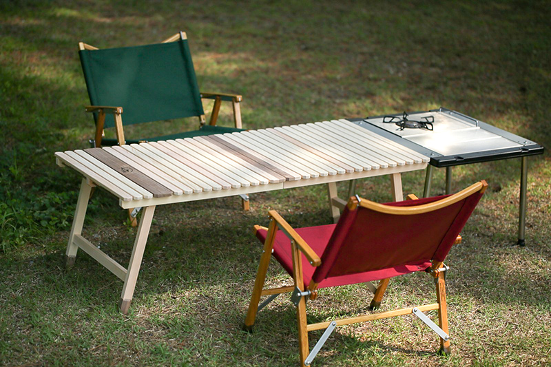 2つ折りウッドテーブル KUROSON400Fの通販｜【196】ひのき・木製 ...