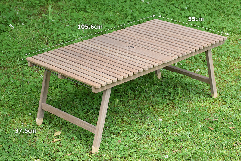 ウォールナットテーブル KUROSON370のサイズ