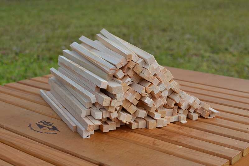 ひのきの焚き付け用薪