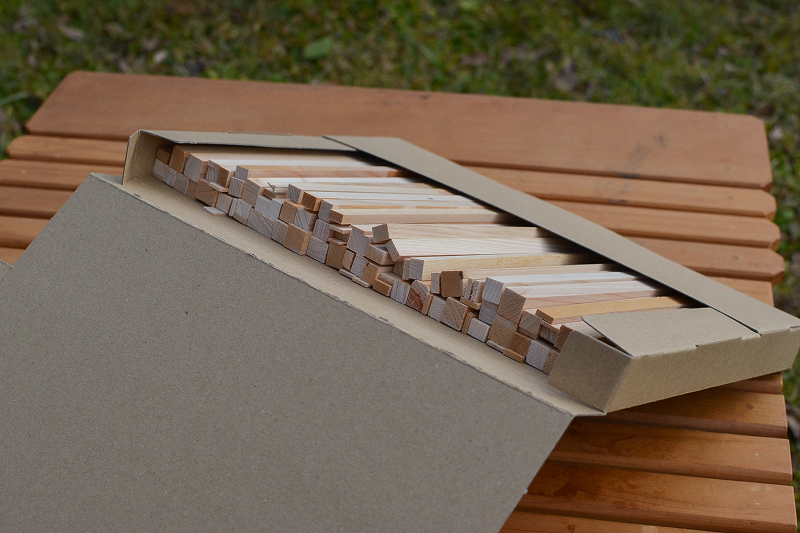 焚き付け用薪(お試し用)の中身