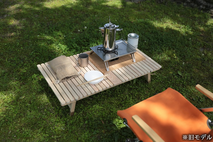 ウッドテーブル　キャンプ　テーブル　木製