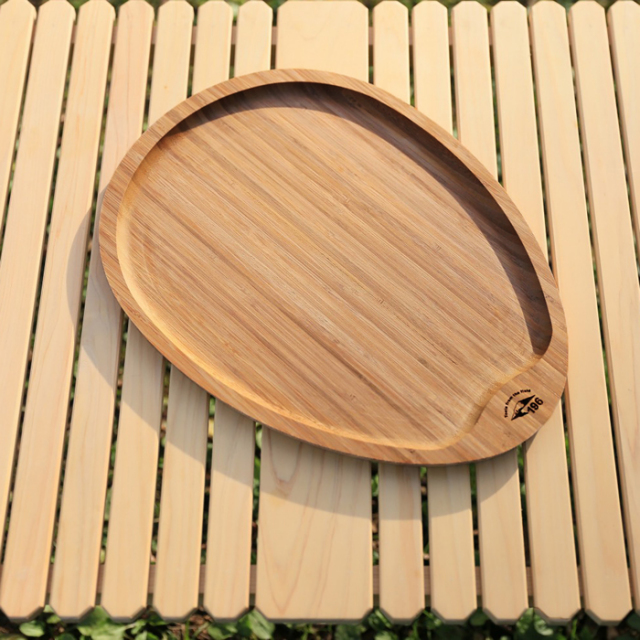 【国産竹】バンブードロッププレート