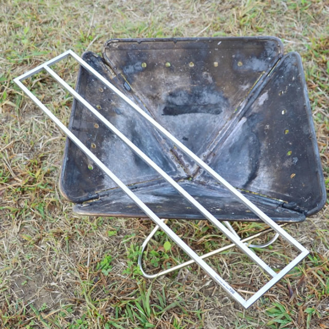 キャンプ　焚き火　五徳　グリルブリッジ