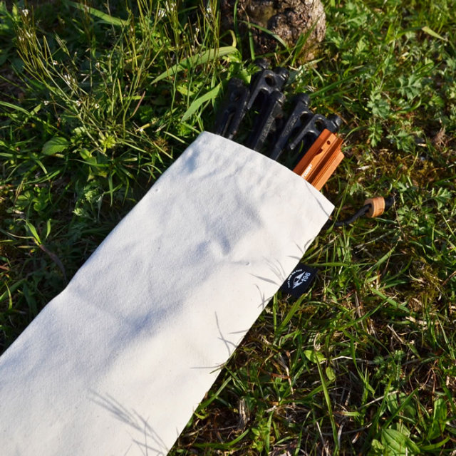 キャンプ　道具　用品　収納　袋　帆布　ケース