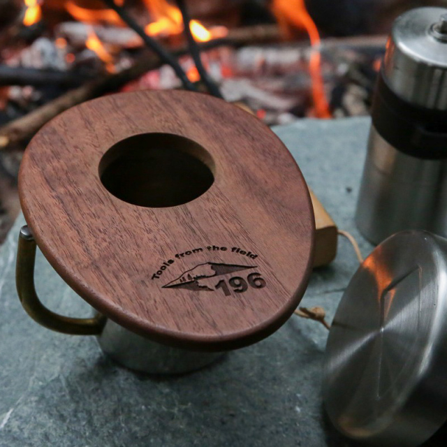 ウォールナットコーヒードリッパー