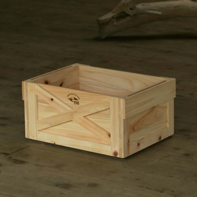 キャンプ道具　キャンプ用品　収納　コンテナ　マルチ　ウッドボックス　木製　整理整頓